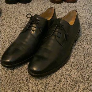 Cole Haan Black Dress Oxfords